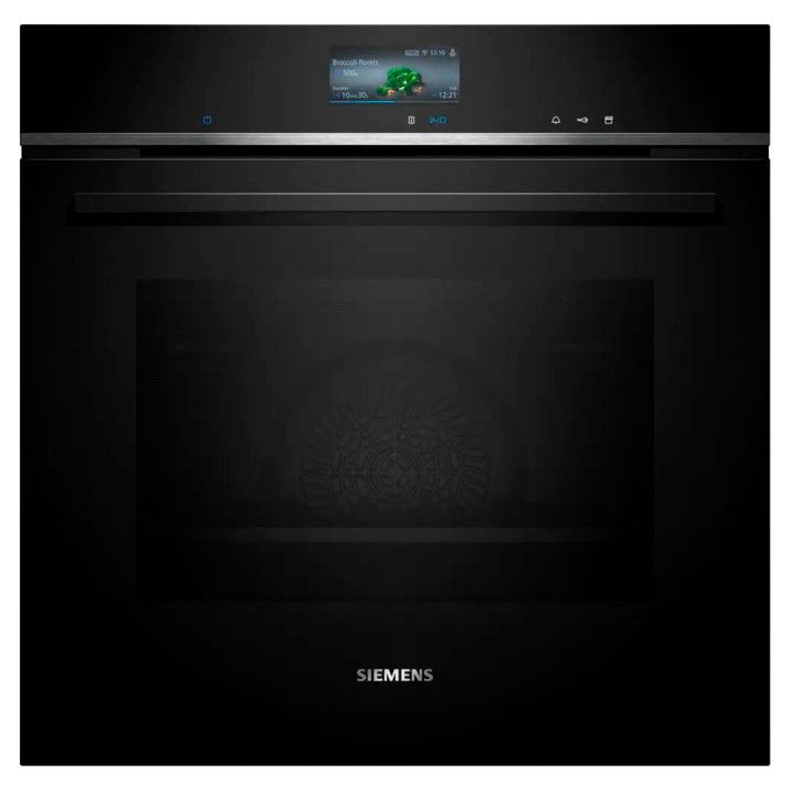 SIEMENS FORNO MULTIFUN�OES PLUSESTEAM 71LT VIDRO PRETO A+