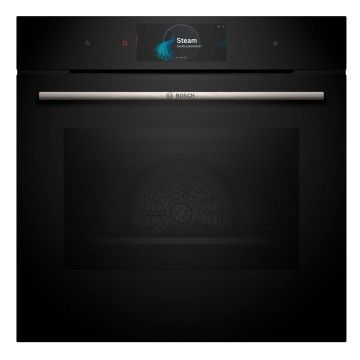 BOSCH FORNO MULTIF 71LT ADDEDSTEAM VIDRO PRETO A+ BOSCH FORNO MULTIF 71LT ADDEDSTEAM VIDRO PRETO A+