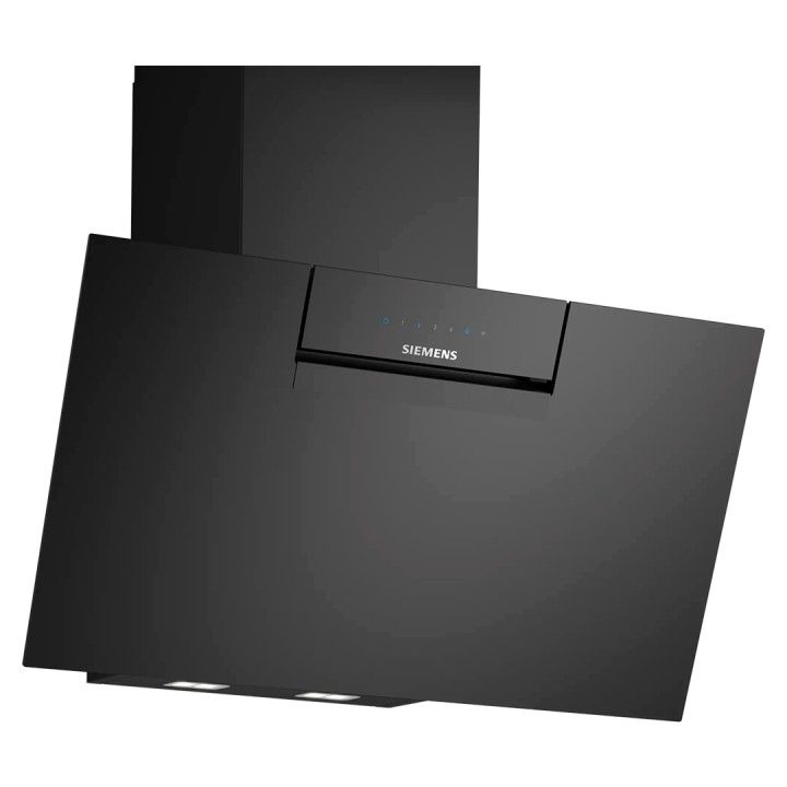 SIEMENS CHAMINE PAREDE 80CM 431/768m3/h VIDRO PRETO A+