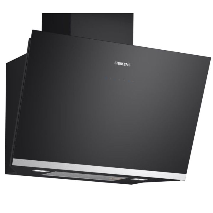 SIEMENS CHAMINE PAREDE 80CM 432/915m3/h VIDRO PRETO SIEMENS CHAMINE PAREDE 80CM 432/915m3/h VIDRO PRETO