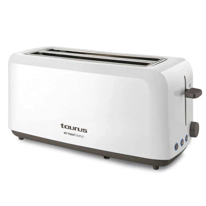 TAURUS TORRADEIRA 2 RANHURAS 1400W BRANCA