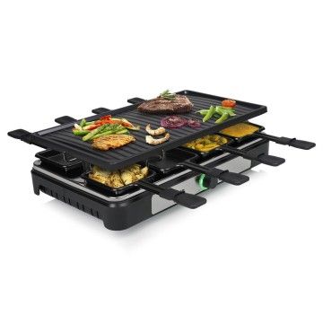 TRISTAR RACLETTE 1400W 8PES 42x23CM TRISTAR RACLETTE 1400W 8PES 42x23CM