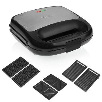 TRISTAR SANDWICHEIRA 750W 3 EM 1 PLACAS GRILL/WAFFLE/
