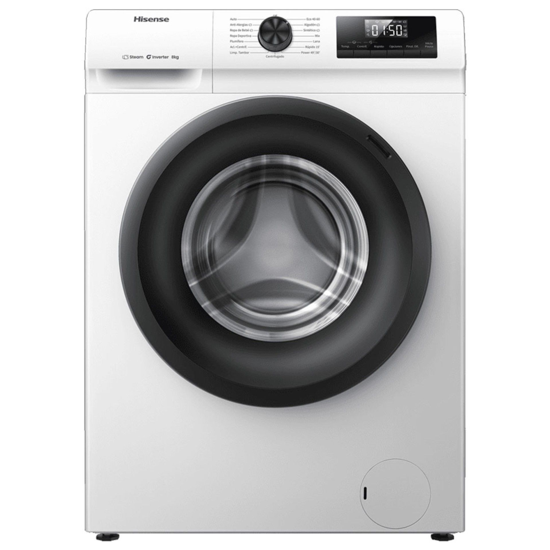HISENSE MAQUINA ROUPA 8KG INVERTER 1400RT (A)
