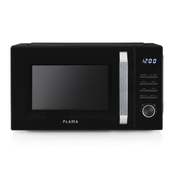 FLAMA MICROONDAS 25LT 900W GRILL 1000W PRETO FLAMA MICROONDAS 25LT 900W GRILL 1000W PRETO