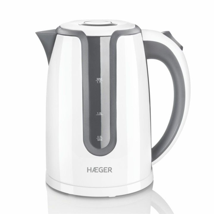 HAEGER JARRO TERMICO 1,7LT 2200W RESISTENCIA OCULTA INOX