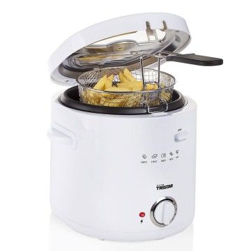 TRISTAR FRITADEIRA 1000W 1,5LT BRANCA TRISTAR FRITADEIRA 1000W 1,5LT BRANCA