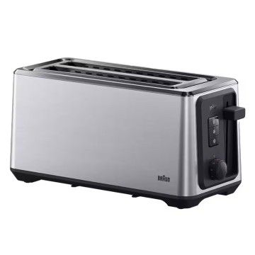 BRAUN TORRADEIRA 1470W 2 FENDAS PRETO/INOX BRAUN TORRADEIRA 1470W 2 FENDAS PRETO/INOX