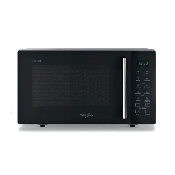 WHIRLPOOL MICROONDAS 25LT 900W GRILL 1000W PRETO/INOX WHIRLPOOL MICROONDAS 25LT 900W GRILL 1000W PRETO/INOX