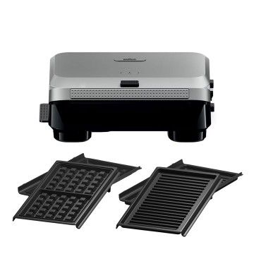 BRAUN GRELHADOR 800W PLACAS AMOVIVEIS ANTI ADERENTE