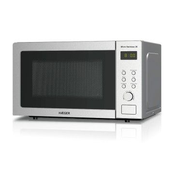 HAEGER MICROONDAS DIGITAL 28LT 900W GRILL1200W INOX HAEGER MICROONDAS DIGITAL 28LT 900W GRILL1200W INOX
