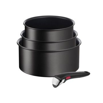 TEFAL 3CAÇAROLAS INGENIO UNLIMITED INDUÇAO 16/18/20CM + PEGA TEFAL 3CAÇAROLAS INGENIO UNLIMITED INDUÇAO 16/18/20CM + PEGA