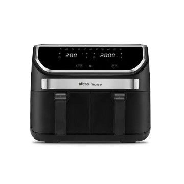 UFESA FRITADEIRA S/OLEO 9LT 1700W 11PROG C/ 2CESTAS PRETA UFESA FRITADEIRA S/OLEO 9LT 1700W 11PROG C/ 2CESTAS PRETA