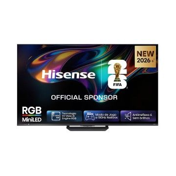 HISENSE ULED MINI LED 55" UHD 4K SMARTTV 4HDMI 2USB (E) HISENSE ULED MINI LED 55" UHD 4K SMARTTV 4HDMI 2USB (E)